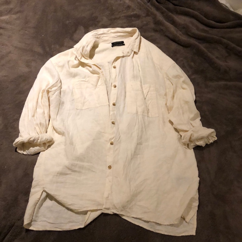 Urban Outfitters Linen button up